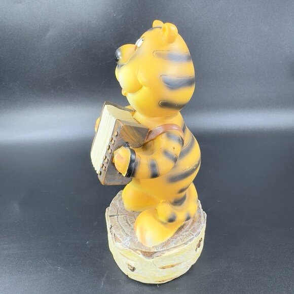Vintage Resin Tiger Musician Playing the Accordion Harmonica Decorative Figurine - Picture 10 of 11